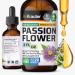 BIO KRAUTER Passion Flower for Stress Relief - Calm & Mood Support - Pure Vegan Liquid Drops Passion Flower Extract 670 mg/Serving 2 Fl.Oz 28-Day Supply - Alcohol & Sugar Free - Natural Calm Drops 2 Fl Oz (Pack of 1)