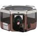 Portable Dog Playpen for Small Pets - Indoor/Outdoor Cat Playpen - Medium Size with Removable Top and Bottom - Includes Carrying Case - 36x36x20 - Buy Online on GoSupps.com
