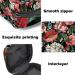 Colorful Peony Flower Sanitary Napkin Storage Bag | Portable Menstrual Period Pouch for Teen Girls & Women - Color 14 - Buy Online on GoSupps.com
