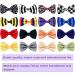 JpGdn Small Dogs Collar Attachment Bows Ties for Puppies Cats Birthday Party Adjustable Bowties Sliding Bows Neckties Grooming Accessories Costumes Wedding 20pcs for large size - Buy Online on GoSupps.com