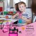 Buy My Vesperbox Minny Leak-Proof Children s Water Bottle - 350ml 500ml 750ml - BPA Free Tritan with Straw/Sieve - Perfect for Kindergarten & School - Purple/Blue - Buy Online on GoSupps.com