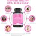 Health Logics Mesmerizing | Hair Skin & Nails with Biotin BioCell Collagen Vitamin C Hyaluronic Acid | Clinically Evaluated to Reduce Facial Lines Wrinkles Crows Feet & Promote Joint Comfort - Buy Online on GoSupps.com