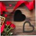 3 Pcs Heart Shaped Window Box Gift Boxes with Lids Christmas Paper Gift Boxes Clear Container with Lid Gift Arrangement Boxes Flower Packing Container Transparent Lid Flowers Skin 1 count (Pack of 1) Blackx3pcs - Buy Online on GoSupps.com