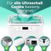 Qindoo 3L Dental Ultrasound Cleaner Concentrate | Best Ultrasonic Cleaner for Dentures & Tooth Rail Cleaning - Buy Online on GoSupps.com