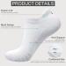 Coskefy Unisex Sneaker Socks Breathable Cotton Sports Socks for Men & Women 6 Pairs | Sizes 35-50 Black White Gray - Buy Online on GoSupps.com