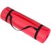 Extra-Thick Yoga Mat - Durable Exercise Foam Mat with Carry Strap for Gym Sessions, Fitness Training, Workout Equipment, and Pilates by Wakeman (Red)