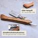 St rtebekker Razor Set: Handmade Leather Case Wooden Handle 10 Sharp Blades & Shaving Guide - Perfect Gift Idea - Buy Online on GoSupps.com