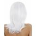 WIG ME UP 3003-1001 | White Shoulder Length Straight Layered Wig for Ladies - Medium Length Sliced Tips - International Shipping Available - Buy Online on GoSupps.com
