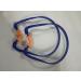 Tvoip U Shape Noise Canceling Ear Plugs - Blue Pack of 2 | Hearing Protection for Shooting, Headband Sleep, Silicone Ear Buds for Noise Reduction - Buy Online on GoSupps.com