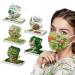 50PCS St Patricks Day Disposable Face_M sks for Adults 3-Layer Breathable Protection Holiday Party Decorations for Women Men