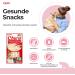 Inaba Churu Puree Cat Snacks - Hand-Feeding Tuna & Crab Sticks - 4 x 14g Pack - Buy Online on GoSupps.com