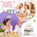 24Pcs Stand Up Easter Cake Toppers Edible Cake Decorations Happy Easter Bunnies Eggs Cupcake Toppers Wafer/Rice Paper Cake Toppers Decoration Dessert Toppers for Kids Birthday Easter Party Decorations - Buy Online on GoSupps.com