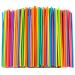 300 Pcs Colorful Flexible Plastic Straws, BPA-Free Disposable Bendy Straws, 10.2" Long and 0.23'' Diameter Multicolor