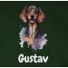 Personalized Dachshund T-Shirt for Dog Owners - Custom Gift by Shirtracer - Dark Green XXL - Buy Online on GoSupps.com