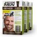 Just For Men Control GX Grey Reducing Shampoo Gradually Colors Hair 118ml (3 Count) & Just For Men Touch Of Grey Gray Hair Coloring for Men with Comb Applicator - Buy Online on GoSupps.com