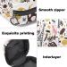 Buy Stylish Menstruation Pad Bags with Zipper - Cute Patterns for Women & Girls | Flamingo Monkey Snake Giraffe Cat Forest Design - Buy Online on GoSupps.com