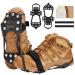 LCMOM spikes for shoes winter shoe spikes snow and ice cream anti slide spikes shoes shoes with 11 teeth shoe spikes gr del crampon ICE grips clamps ice spikes for women and men
