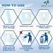 Disposable Toilet Seat Covers - 30 Pack - Extra Large Portable Liners for Travel & Potty Training - Individually Wrapped & Waterproof - Buy Online on GoSupps.com