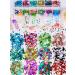 Spearlcable Nail Art Kit - 50 Sheets Stickers, Rhinestones, Glitter, Foil & Sequins Set for Acrylic Nails - Buy Online on GoSupps.com