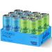 Juvee Rejuvenating Sugar Free Energy Drink Blue Raspberry + Kiwi Strawberry Taurine Vitamin B12 Vitamin B6. 128 Mg Of Caffeine. L-Theanine For Mood Support. Panax Ginseng For Focus. Vitamin C For Immune Support. Gluten Free 12 Fl Oz (Pack of 12) Variety P