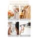 Hair Applicator Bottle - Root Comb & Continuous Spray Bottle for Hair Care (Purple) | Perfect for Oils & Sprays - Buy Online on GoSupps.com