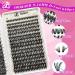 640pcs Lash Clusters Kit - 9-16mm D Curl Individual Lashes for DIY Extensions with Applicator Tweezer - Best False Eyelashes - Buy Online on GoSupps.com