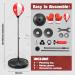 Bellochiddo Kids Punching Bag Set - Height Adjustable Stand & Reflex Boxing Toys - Buy Online on GoSupps.com