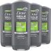 Dove Men+Care Exfoliating Deep Clean and Extra Fresh Body and Face Wash Bundle (400ml x Pack of 8) 400 ml (Pack of 4) Wash + Wash 400 ml pack of 4 - Buy Online on GoSupps.com