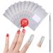 Saviland Gel Nail Polish Remover Foil Kit - 200pcs Nail Foil Wraps Soak Off Gel Remover with 1pc Cuticle Pusher for Removing Gel Nail Polish Starter Manicure Tools Kit for Home Nail Salon Use Nail Polish Remover Pads