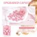 40pcs Hair Treatment Serum Oil Capsules - No Rinse Moisturizing Haircare with Rosa Rugosa Jojoba & Macadamia - Leave-in Anti Frizz Conditioner with Vitamins A C E & B5 for Silky Smooth Hair - Buy Online on GoSupps.com