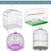 Bissap Bird Cage Seed Catcher - Universal Nylon Mesh Cover for Parrot Cage Seed Guard (Black) - Buy Online on GoSupps.com