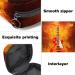 Buy Fire Rock Guitar Menstruation Pad Bag with Zipper | Stylish Women's Napkin & Tampon Collection Bag - Buy Online on GoSupps.com