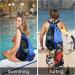 WANDF Swim Bag Mesh Drawstring Backpack with Wet Pocket Beach Backpack for Swimming Gym and Workout Gear Navy Blue Large - Buy Online on GoSupps.com