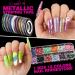 Water Transfer Nail Art Stickers with Nail Art Brushes Set FANDAMEI 54 Sheets Nail Decals Stickers Nail Design Brush Nail Dotting Tool Nail Striping Tape Nail Gems & Rhinestones Nail Art Foil Pink - Buy Online on GoSupps.com
