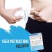 Lightstuff Body Fat Caliper - Skinfold Tool for Home Fat Percentage Check - With Charts & Instructions - Buy Online on GoSupps.com
