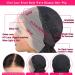 Megalook 36 Inch Body Wave Human Hair Wig | HD Lace Front 200% Density | Bleached Knots | Brazilian Real Hair | Natural Black Color - Buy Online on GoSupps.com
