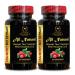 Superior Cranberry Concentrate - Urinary Tract Support Well-Being - Natural antioxidant - Support Healthy Bladder Function with Cranberry Extract - 2 Bottles 120 Capsules