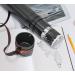 Black Plastic Telescoping Document Storage Tube 17.5 x 2.5 w/Nylon Carrying Strap - 1 Pack - Buy Online on GoSupps.com