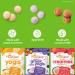 Organic Happy Creamies Family Veggie & Fruit Snacks with Coconut Milk - Strawberry Raspberry Carrot - 1oz (Pack of 8) - Buy Online on GoSupps.com