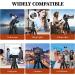 Professional Heavy Duty Camera Tripod for Photography, DSLR, iPhone - Orange | Max Load 15 LB - Buy Online on GoSupps.com