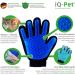iQ-Pet Grooming Glove - 2 Sides: Rubber & Microfiber for Effortless Pet Care | International Shipping Available - Buy Online on GoSupps.com