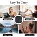 Portable Contact Lens Container Kit with Mirror - Travel Hygiene Set for Daily Use (Black) - Buy Online on GoSupps.com