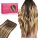 When alive excessions real hair 55cm 110g Balayage chocolate brown to caramel blonde tresse real hair to sew real hair extensions breathtes weft real hair treats sew in hair extensions 55cm-1110g-tressen #9-4/27/4 balayage chocolate brown to caramel blond