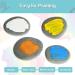 Simetufy 25 Pcs River Rocks for Painting - Flat & Smooth Painting Rocks - Hand Picked Natural Stones for Kids & Adults - Cheap Crafts Rocks - Buy Online on GoSupps.com