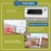 Power Strip Cover Box - Effectively Baby Proofs Power Strip on Floor or Wall. Large 13" with Double Lock  Convenient Side Openings for Cords & Cables. Protects Small Hands & Fingers 1 Power Strip Cover Box - Buy Online on GoSupps.com