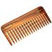 Giorgio G49 Large 5.75 Inch Hair Detangling Comb, Wide Teeth for Thick Curly Wavy Hair. Long Hair Detangler Comb For Wet and Dry. Handmade of Quality Cellulose, Saw-Cut, Hand Polished, Tortoise Shell 1 Pack Tortoiseshell