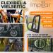 Impillar High Security Bike Lock for E-Scooter E-Bike Roller & Motorcycle | Light Bracket Lock with 1.2m Cable - Ideal for Children & Adults - Buy Online on GoSupps.com