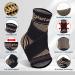 Plantarelief Copper Ankle Bandage - Adjustable Compression Sleeve for Achilles Tendon & Plantar Fasciitis - XL Support for Men & Women - 1 Pair - Buy Online on GoSupps.com