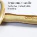 Outlavish Sheepskin Wool Brush Comb - Bamboo Slicker Carding Tool for Unmats Fur, Restores Like New with Longer Prongs & Stronger Design - Buy Online on GoSupps.com