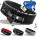 Everleven Premium real leather weight lies weight lifting belts for men and women Weightlifting Belt fitness gym belt bodybuilding strength sport lifting Belt - now choose color m / l black